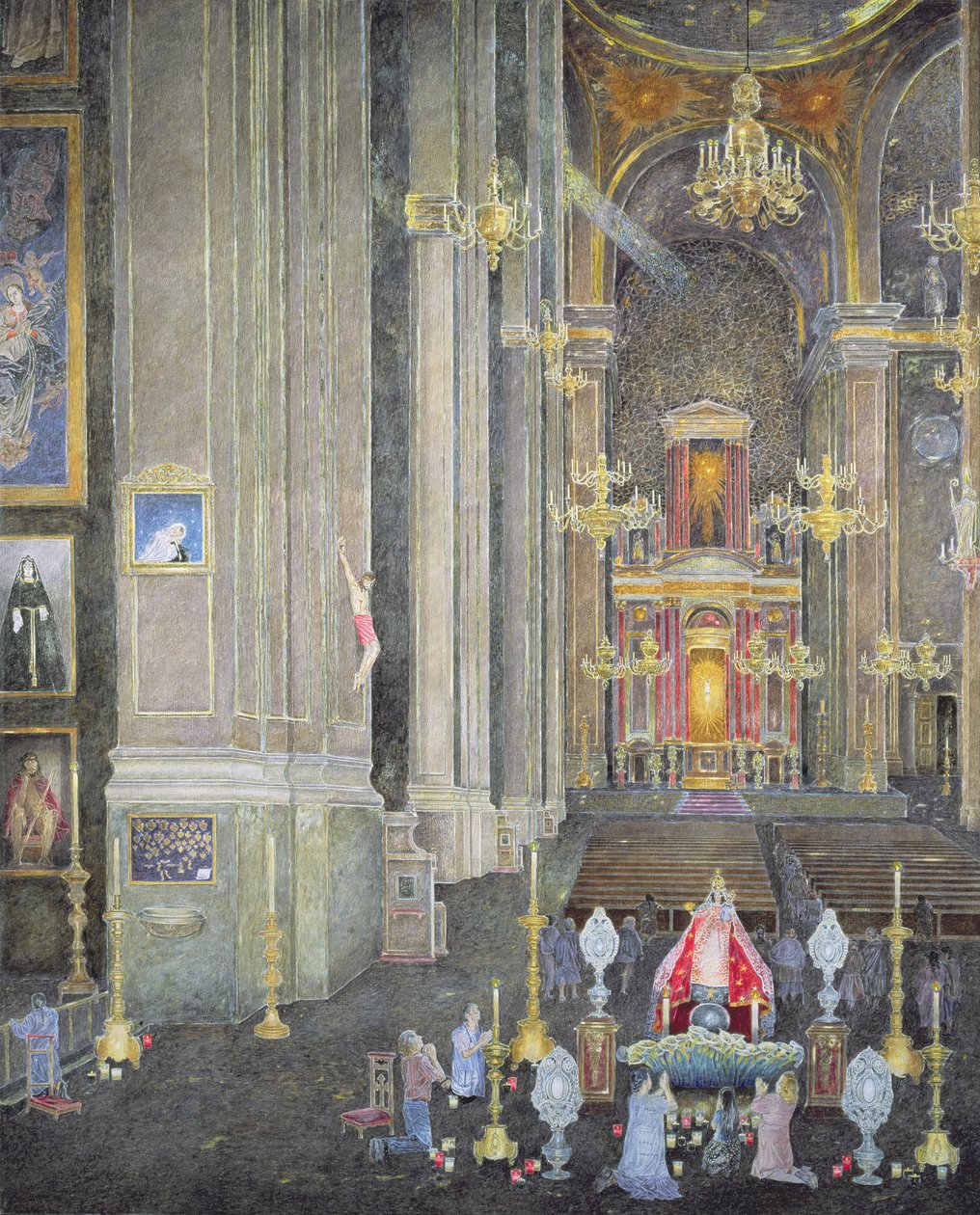 Vénération de la Vierge du Rosaire, le couvent de San Domingo, 2001 - James Reeve