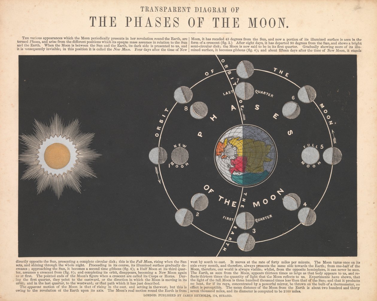 Les phases de la lune - James Reynolds
