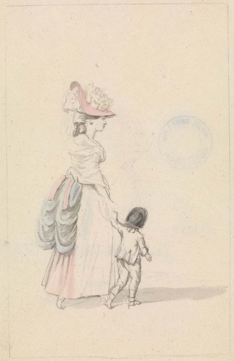 Femme et enfant - James Roberts
