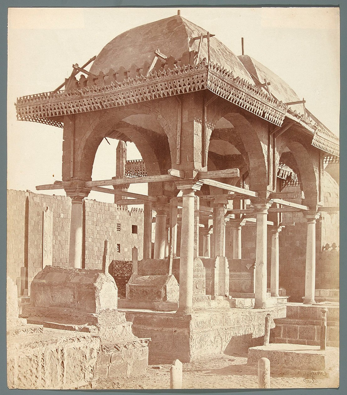 Égypte. Le Caire. Tombes familiales de l