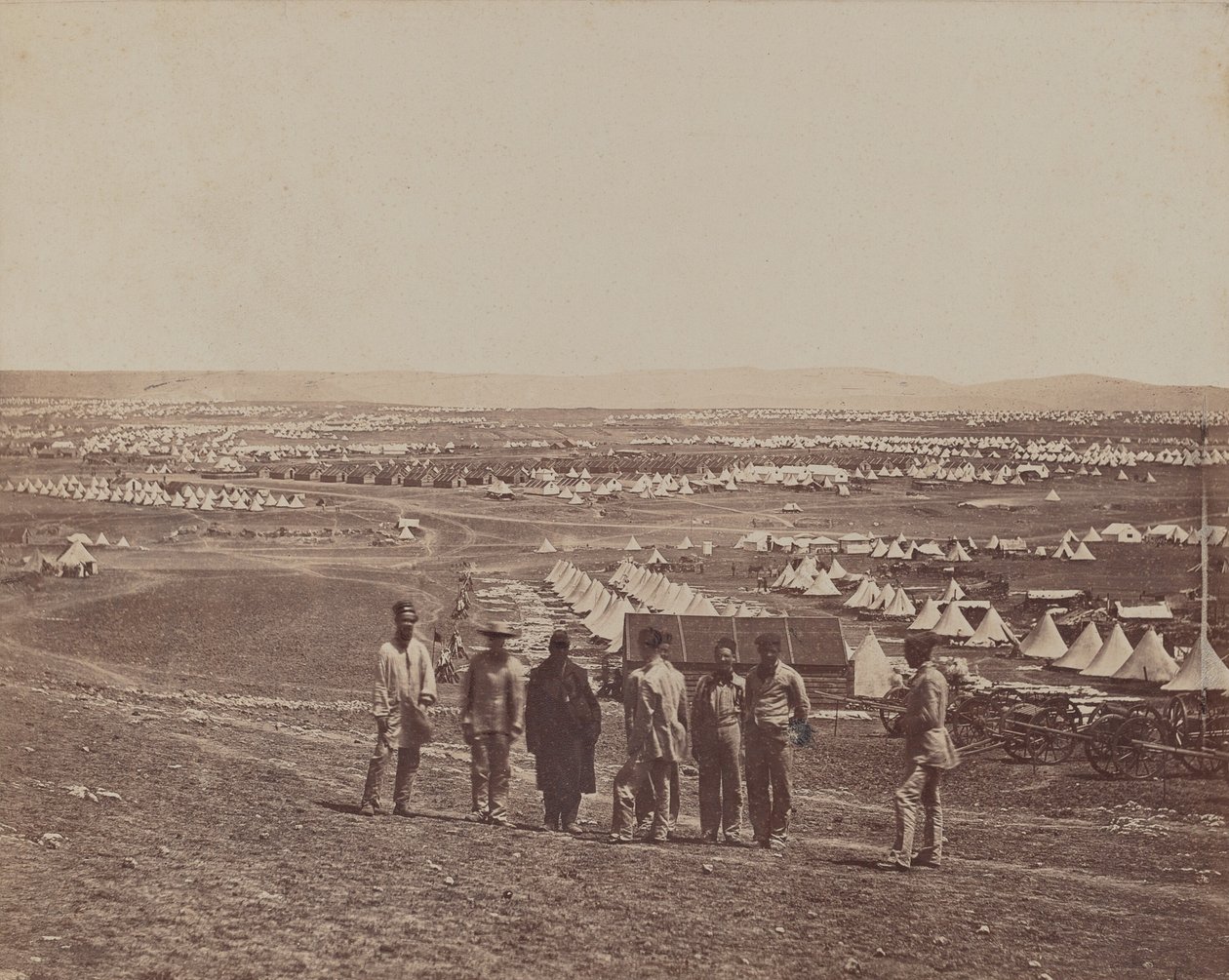 Vue générale du camp - James Robertson