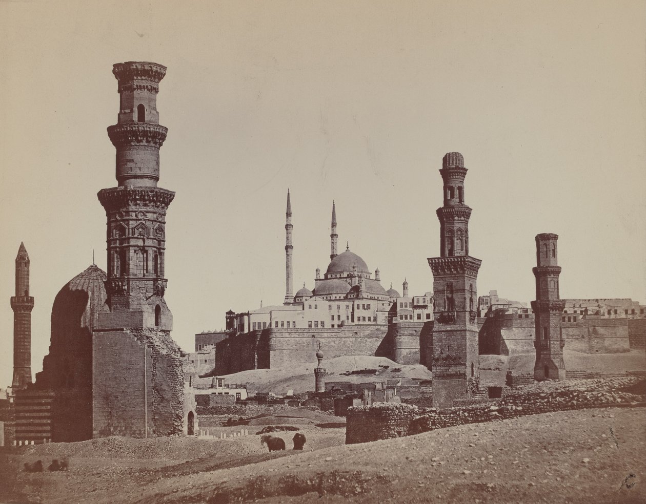 Tombes des Mamelouks, 1857 (photo) - James Robertson