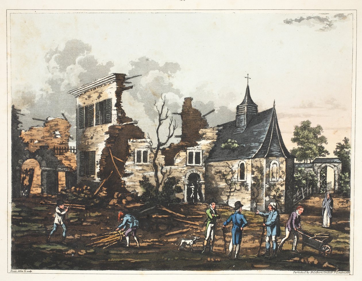 Château de Hougoumont : Vue de l