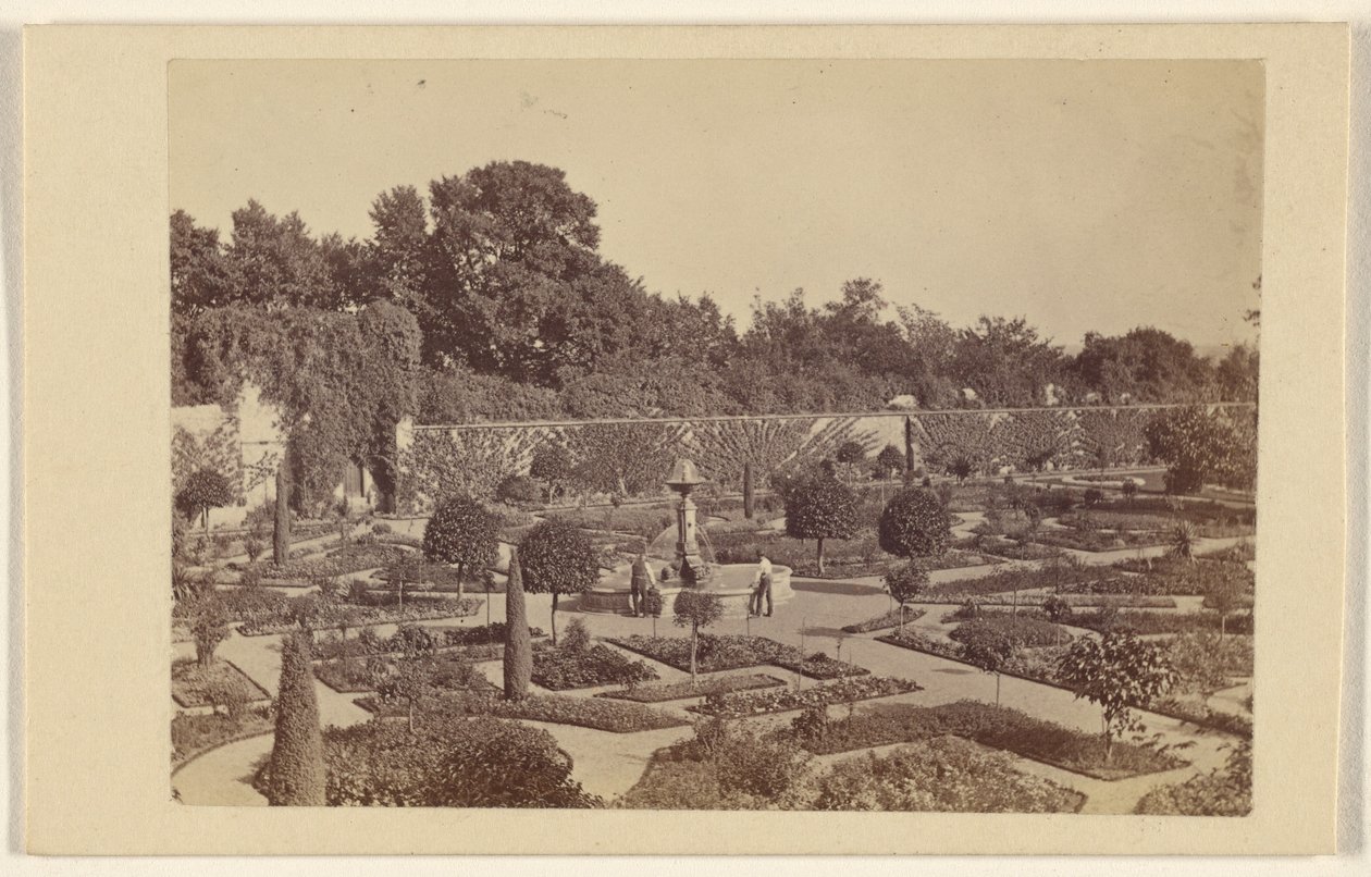 Jardin de fleurs Château d