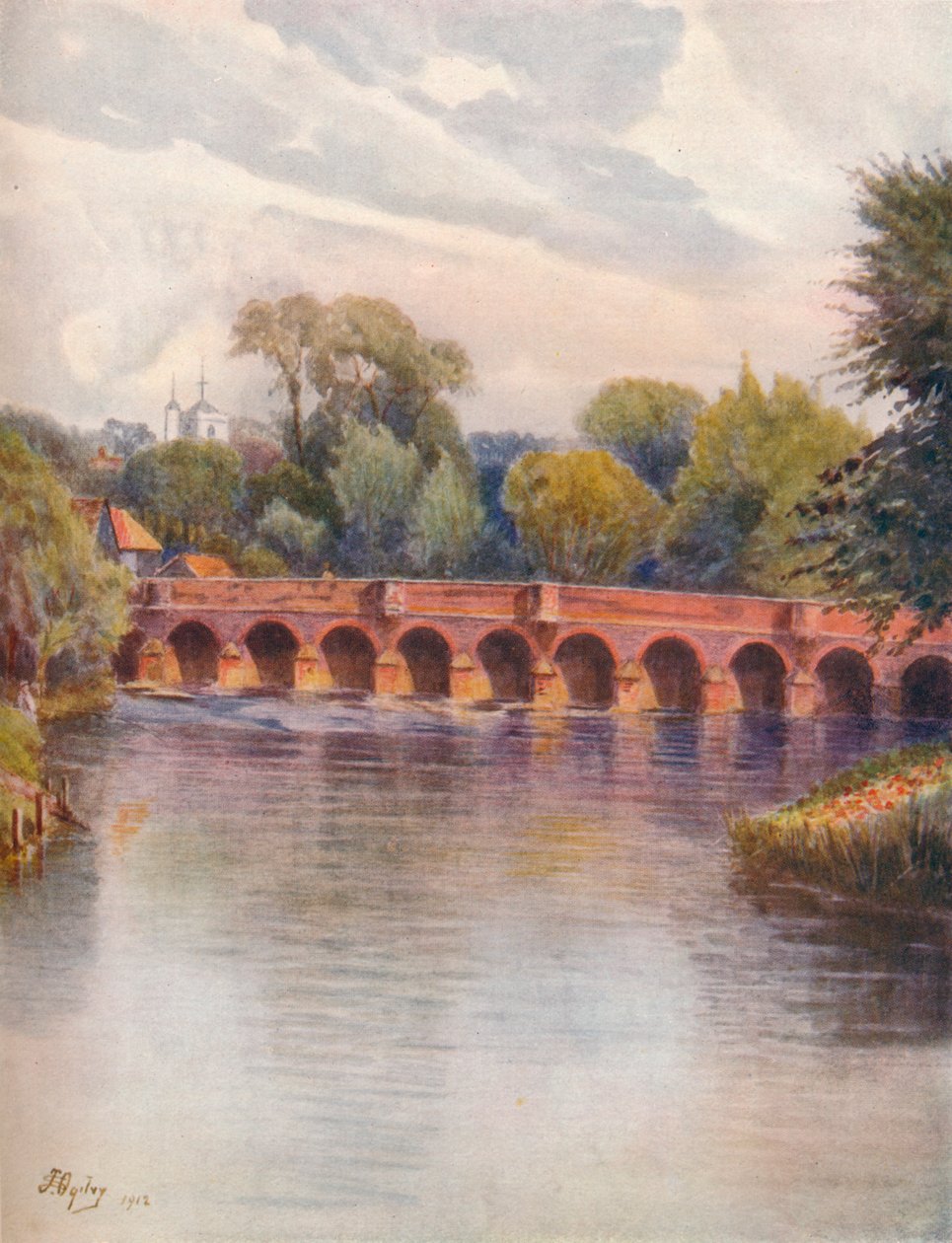Pont de Leatherhead, 1912, 1914 - James S Ogilvy