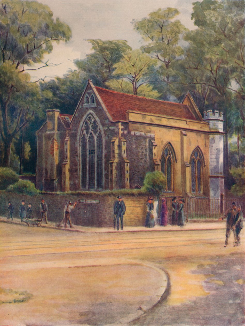Chapelle de Lovekyn, Kingston, vers 1905, 1914 - James S Ogilvy