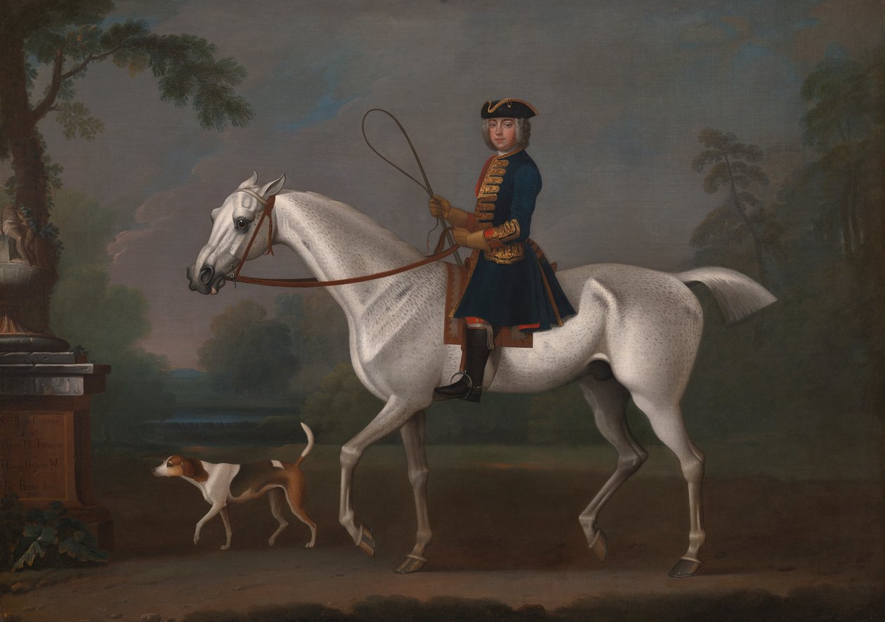 Sir Roger Burgoyne chevauchant "Badger" - James Seymour