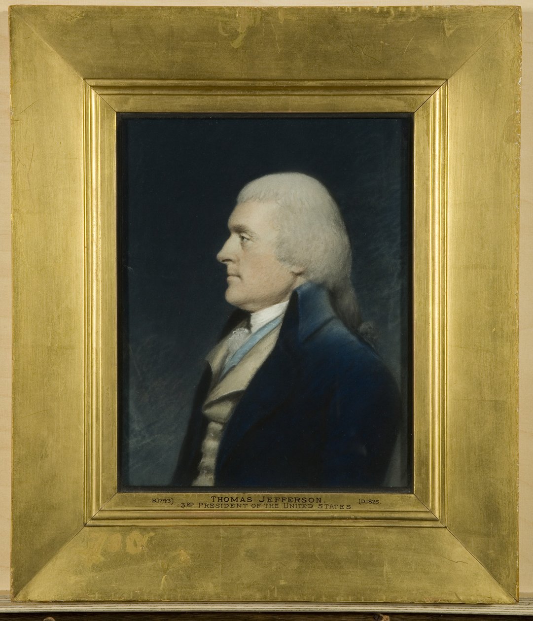 Thomas Jefferson, vers 1797 - James Sharples