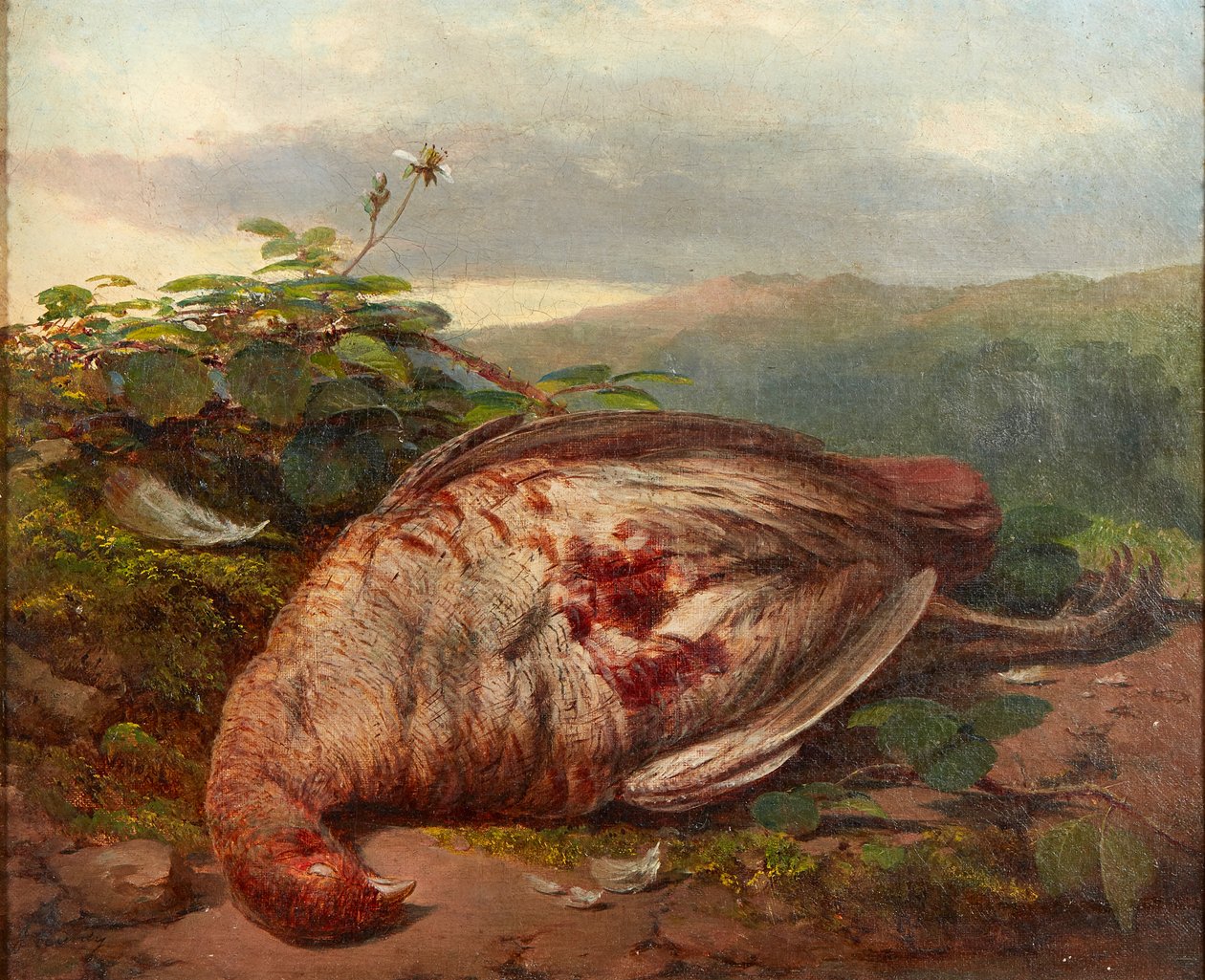 Nature morte de gibier mort - James Sr Hardy