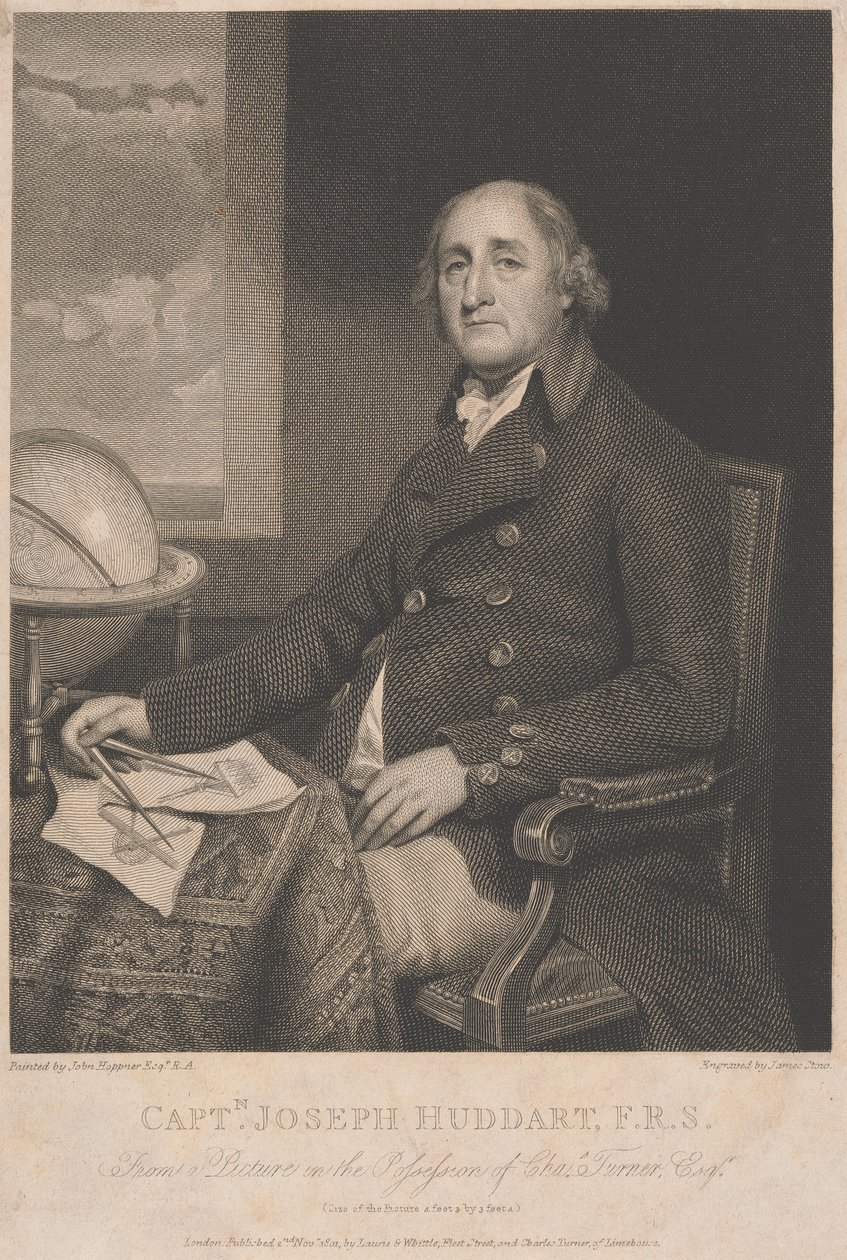 Capitaine Joseph Huddart - James Stow