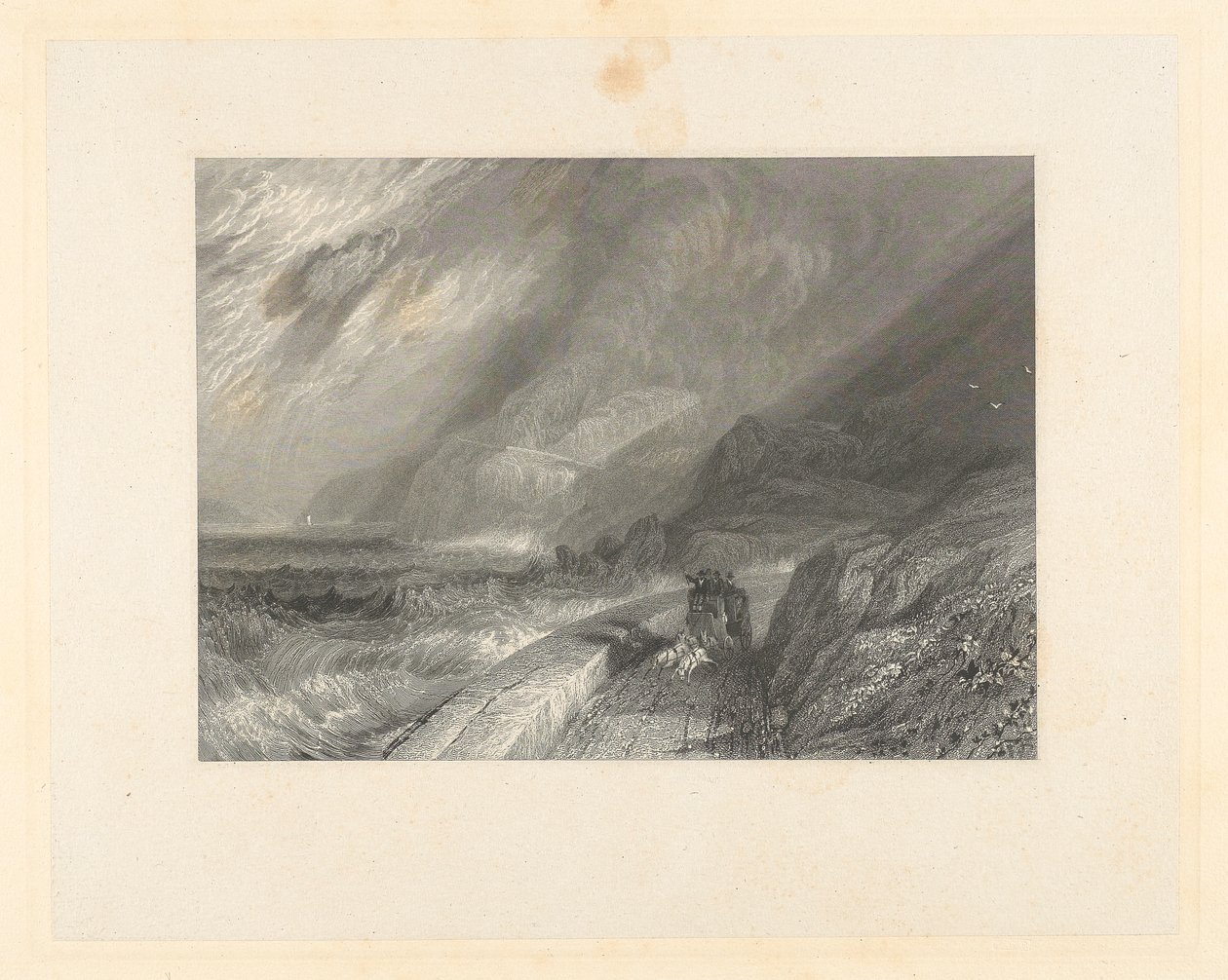 Penmaen Mawr, Caernarvonshire - James T. Willmore