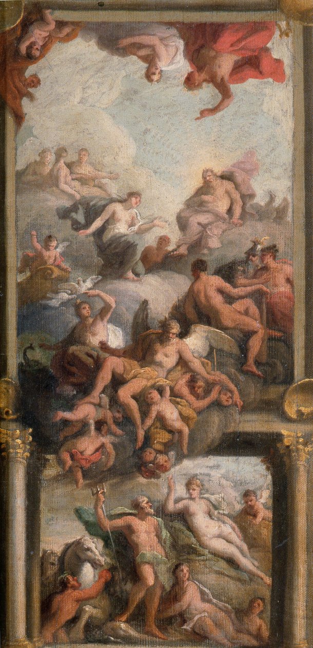 Scène olympienne - James Thornhill