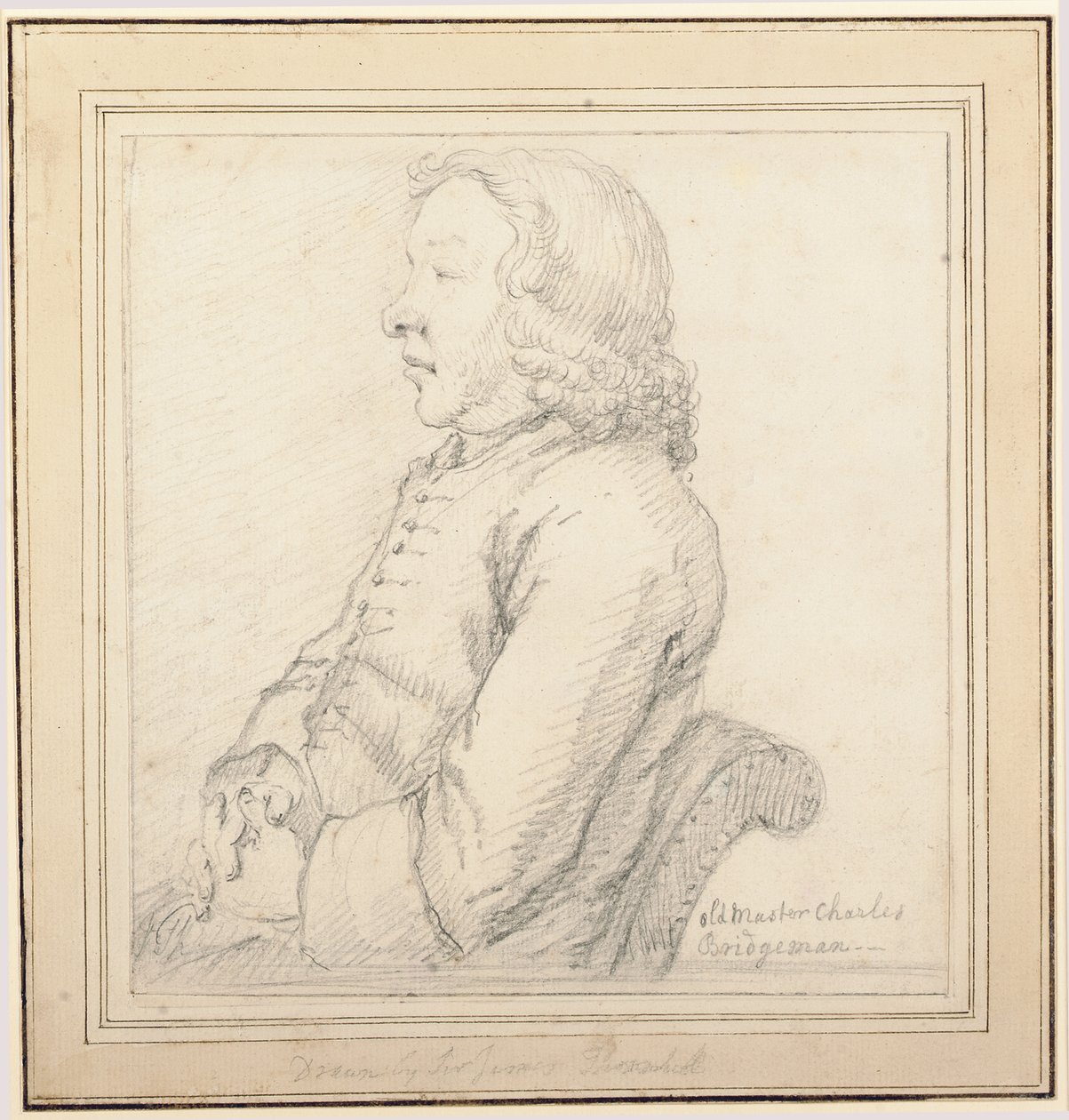 Portrait de Charles Bridgeman - James Thornhill