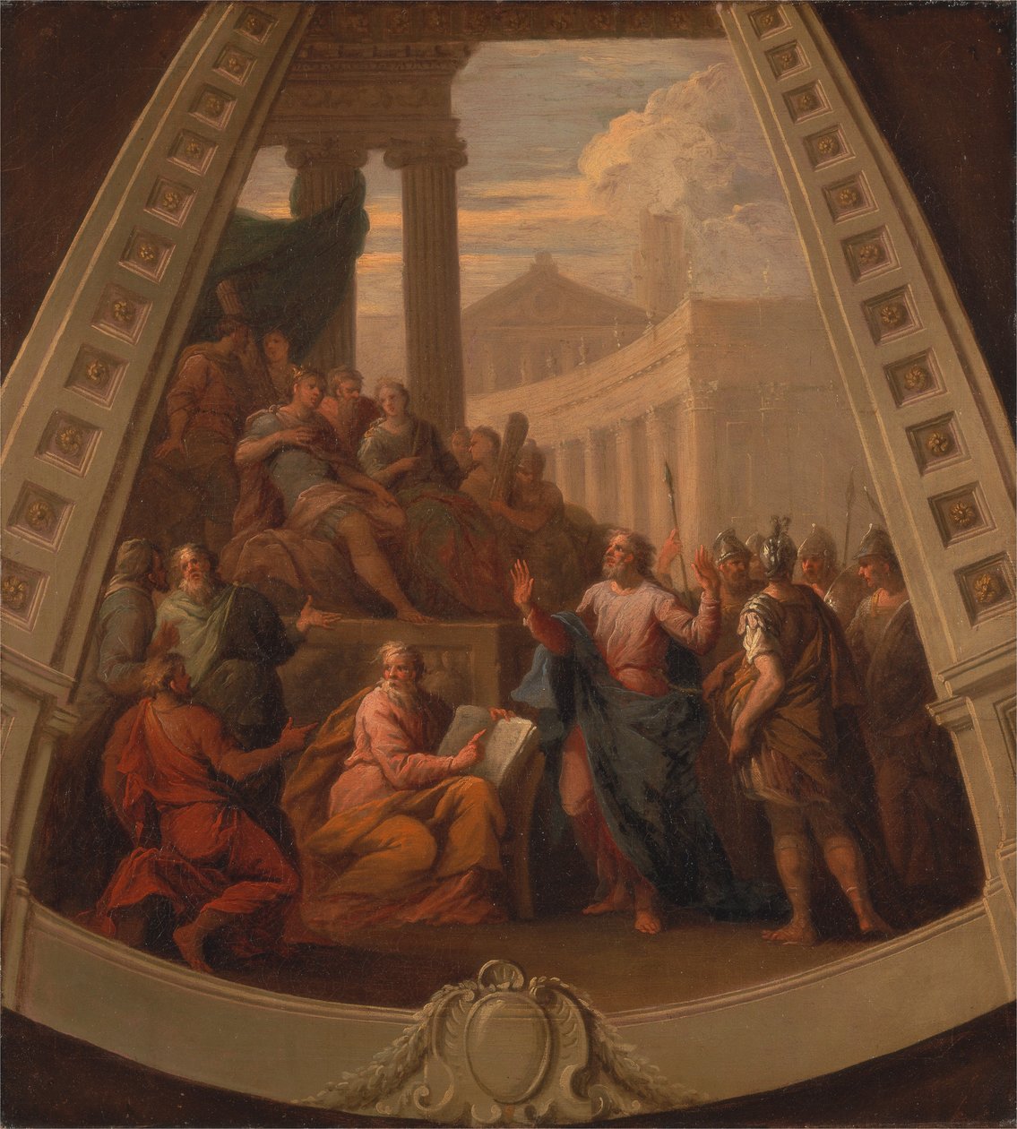 Saint Paul devant Agrippa - James Thornhill