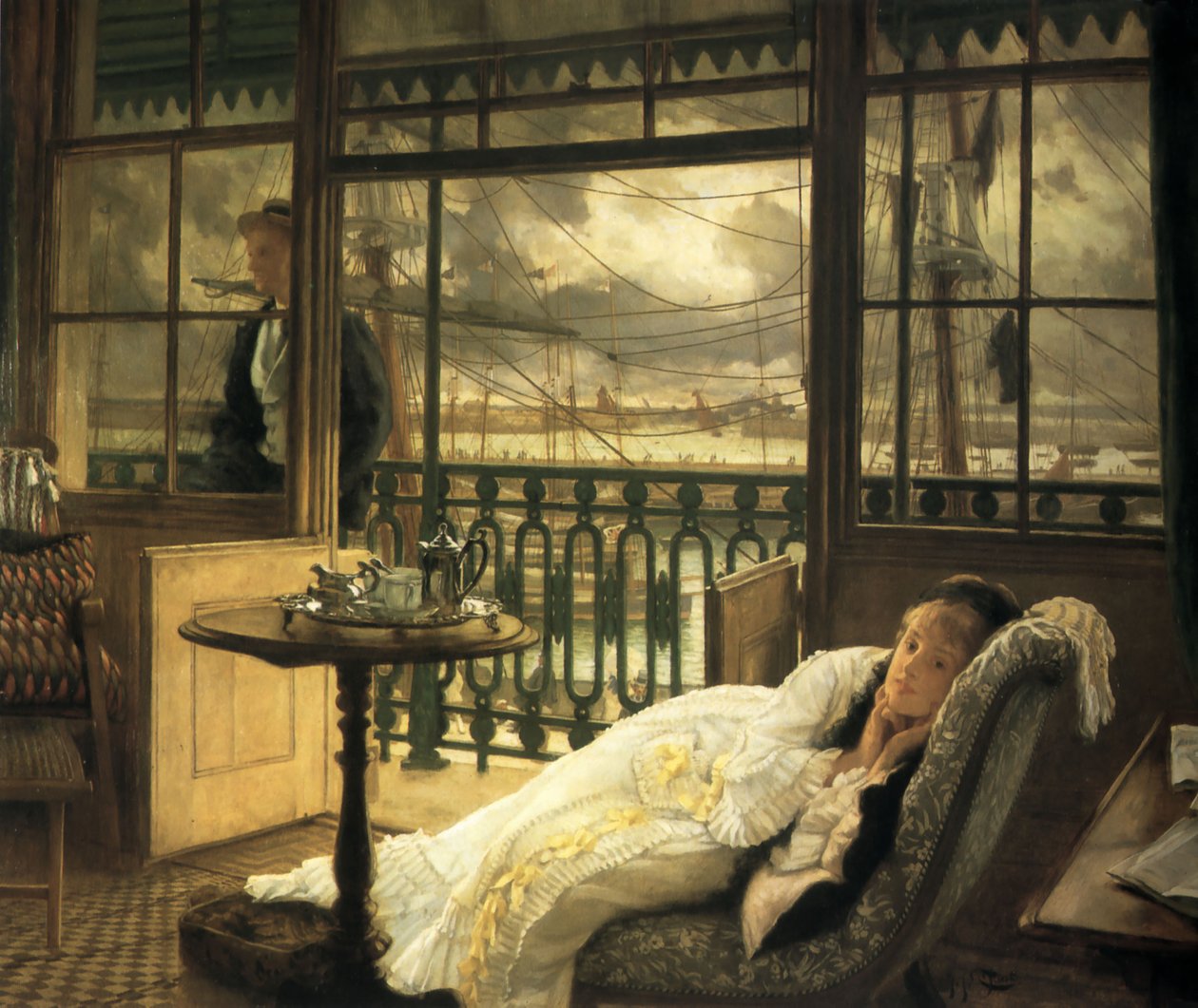 Une tempête passagère - James Tissot