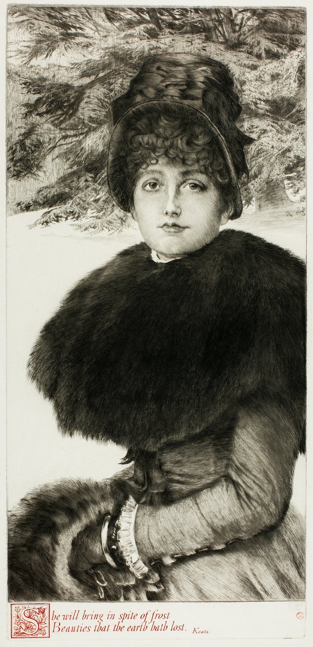 Une promenade dans la neige - James Tissot