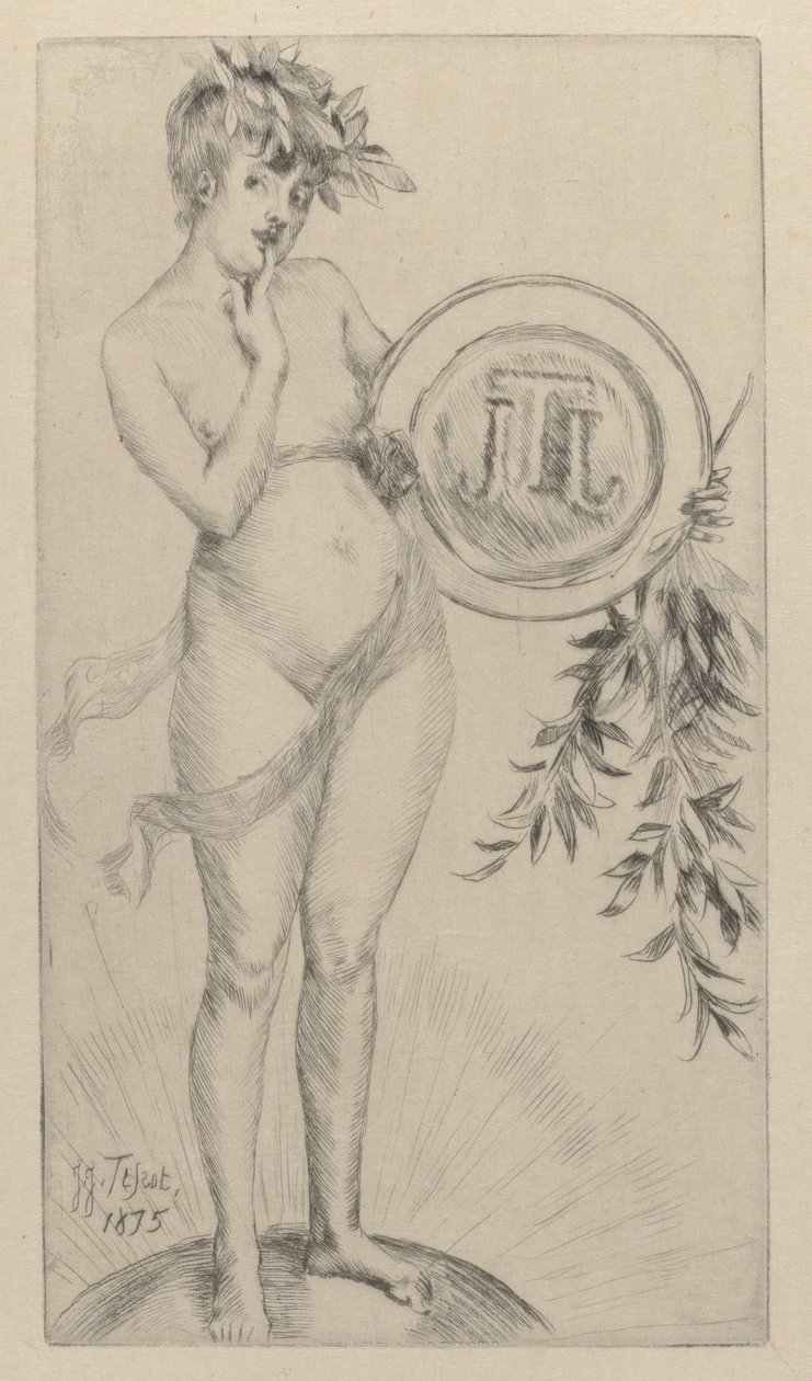 Premier frontispice avec le monogramme, 1875 - James Tissot