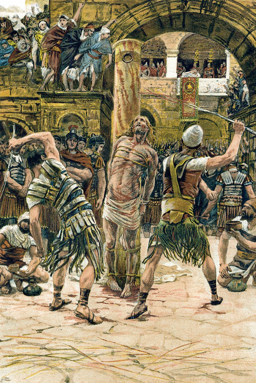 Jésus flagellé au visage, vers 1897 - James Tissot