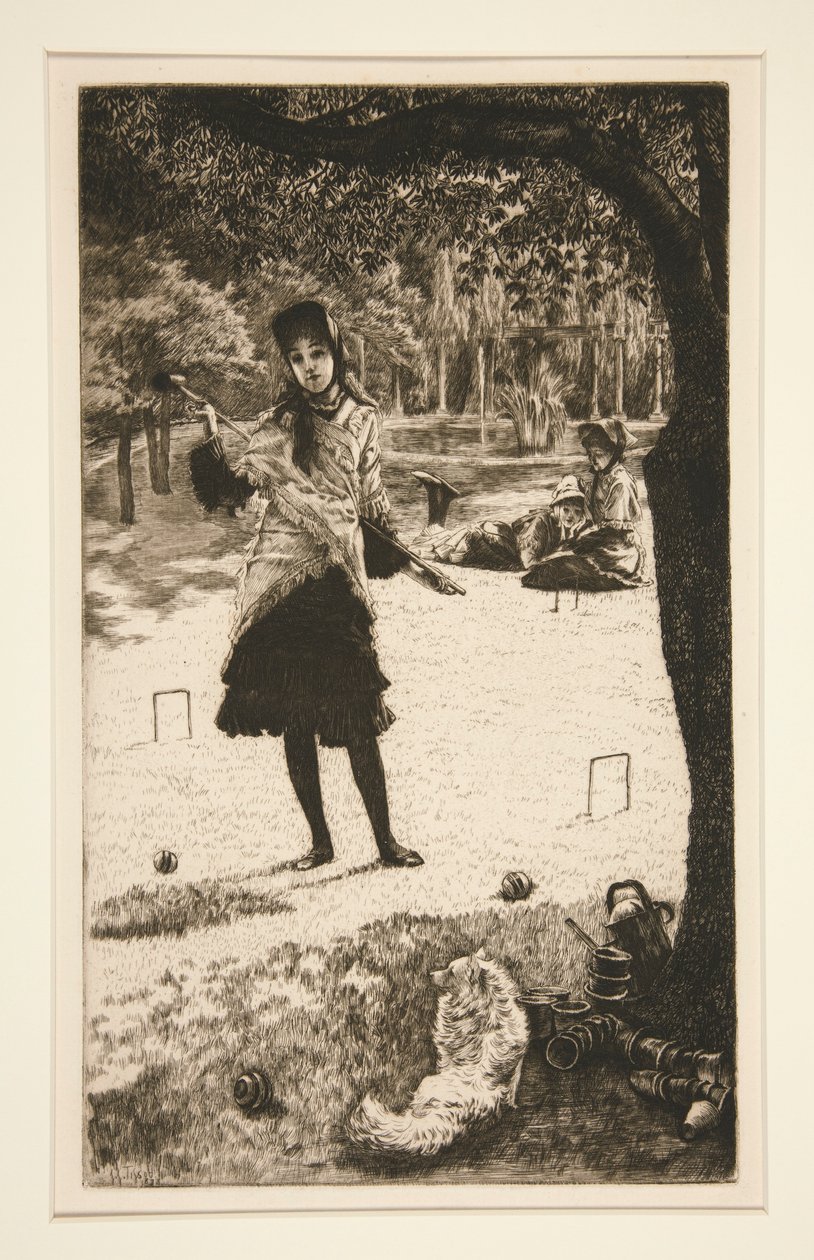 Le Croquet - James Tissot