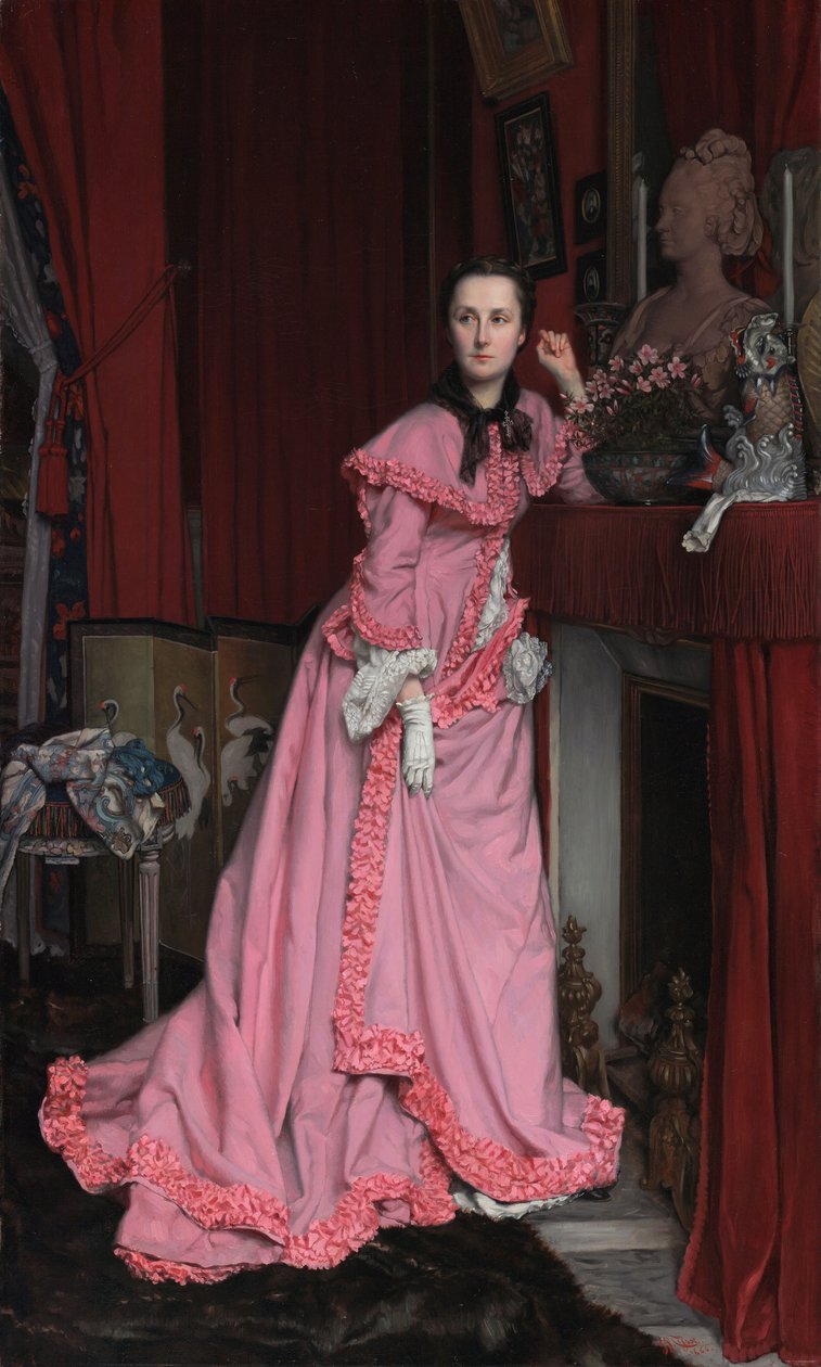 Portrait of Marquise de Miramon, née, Thérèse Feuillant - James Tissot