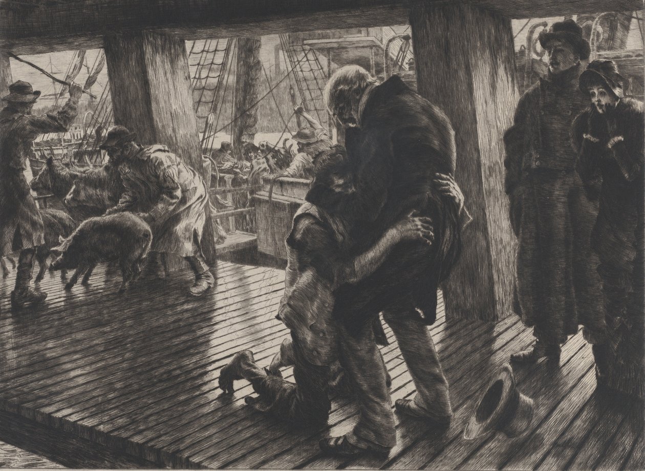 La parabole du fils prodigue, No. III : Le retour - James Tissot