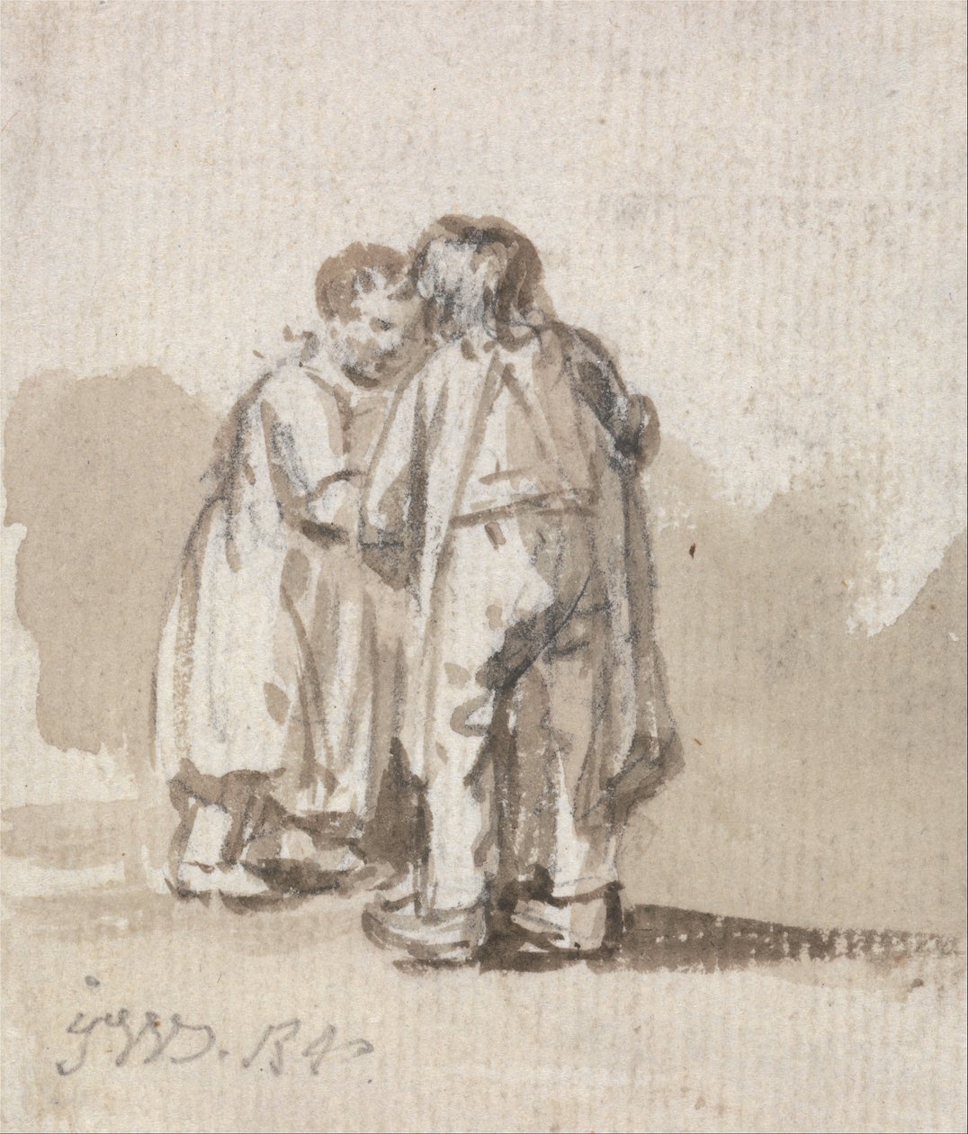 Conversation entre un garçon et une fille - James Ward