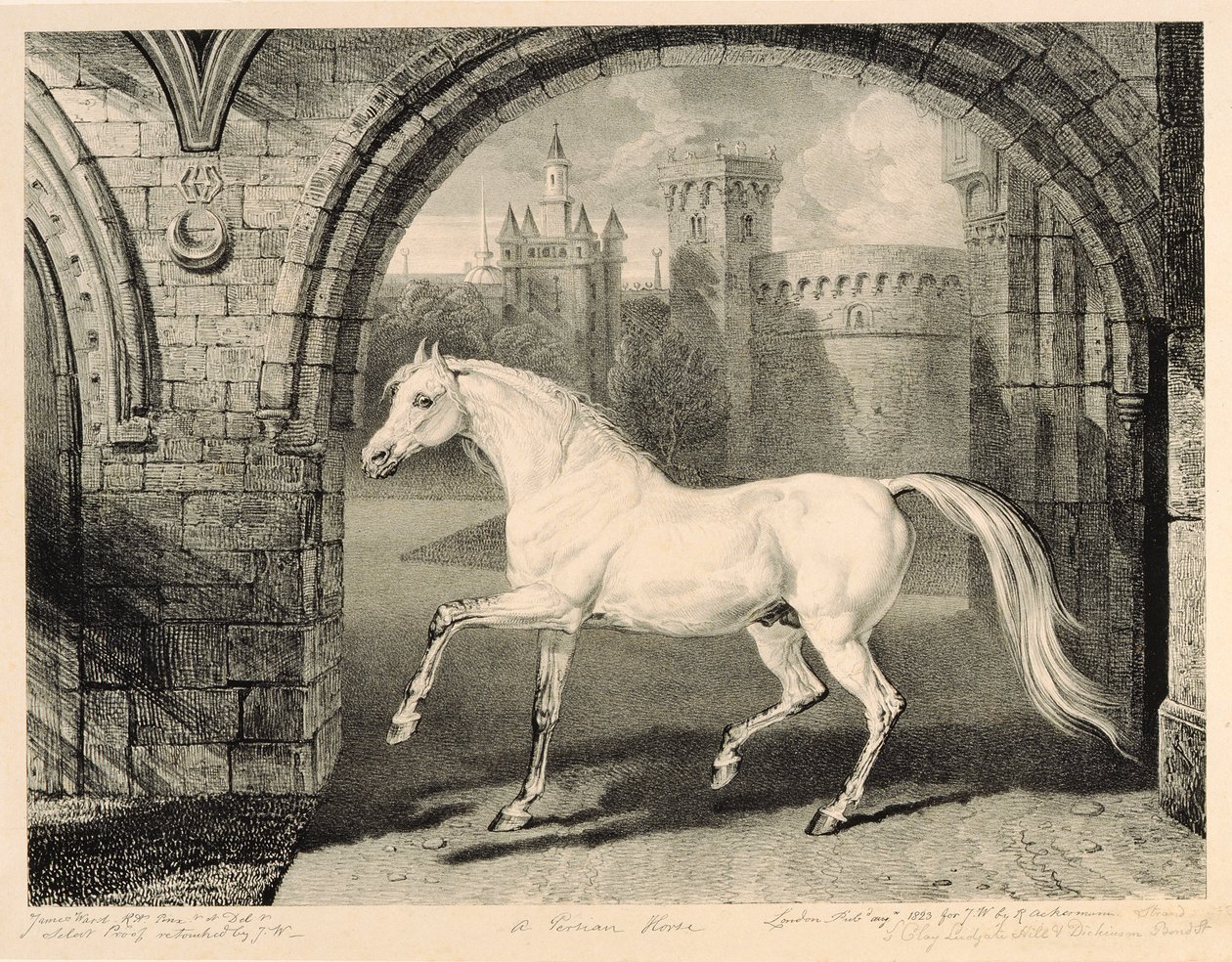 Un cheval persan, de 