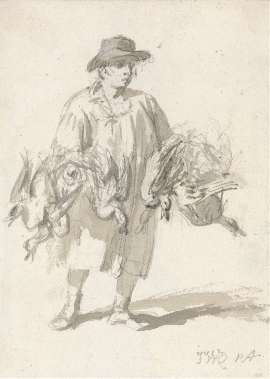 Un rustique transportant des canards - James Ward