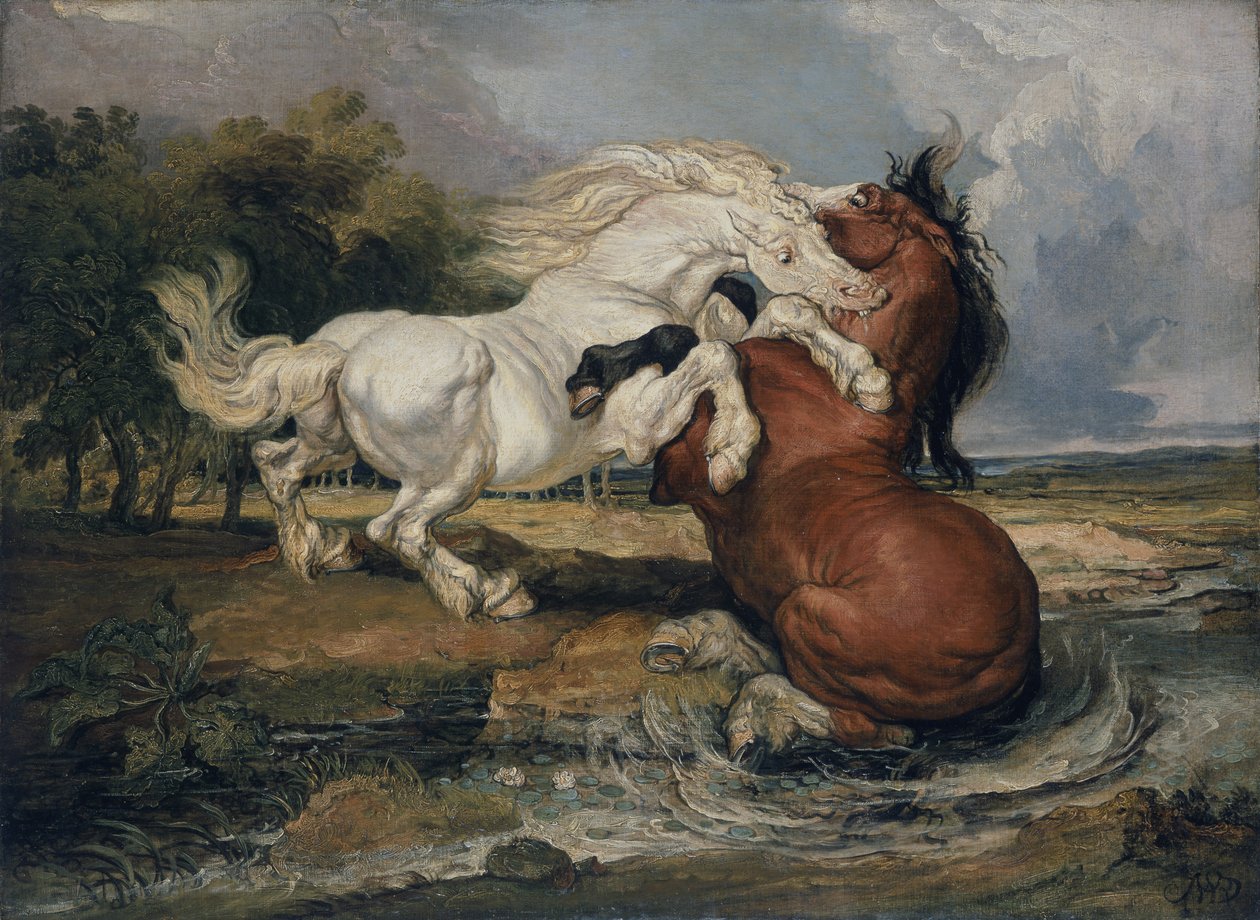 Chevaux combattants - James Ward