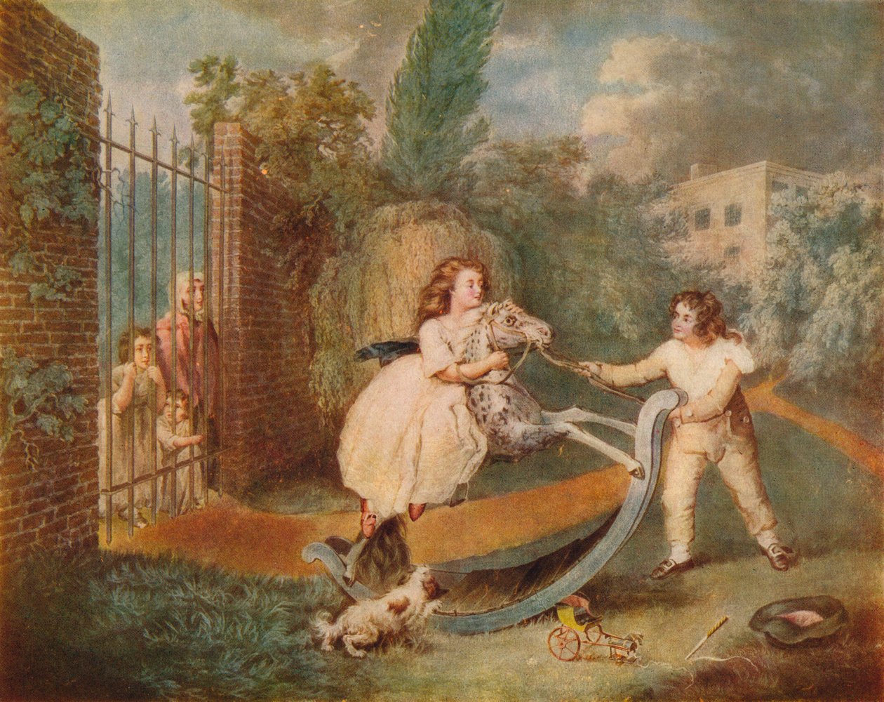 La maison qui bascule, vers 1793 - James Ward