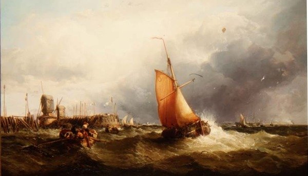 Navire de pêche néerlandais et autres navires - James Webb