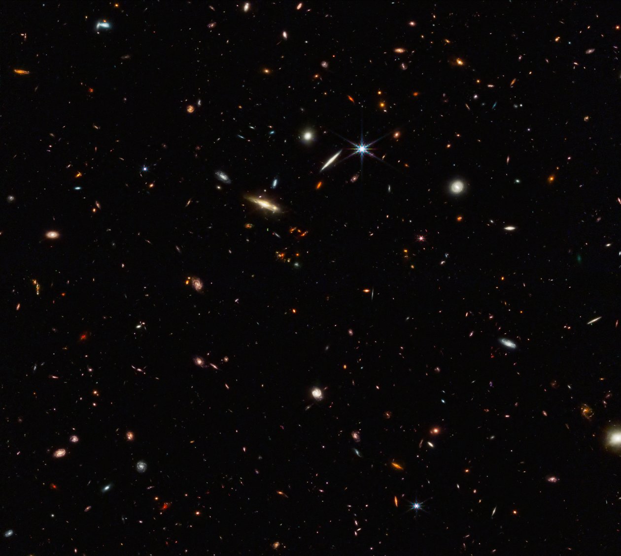 Filament cosmique ASPIRE - James Webb Space Telescope (NASA)