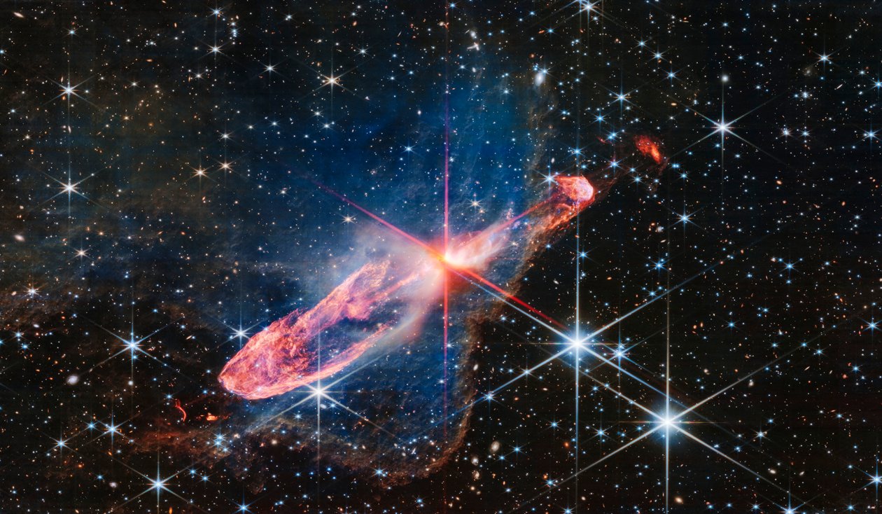Herbig-Haro 46/47 - James Webb Space Telescope (NASA)