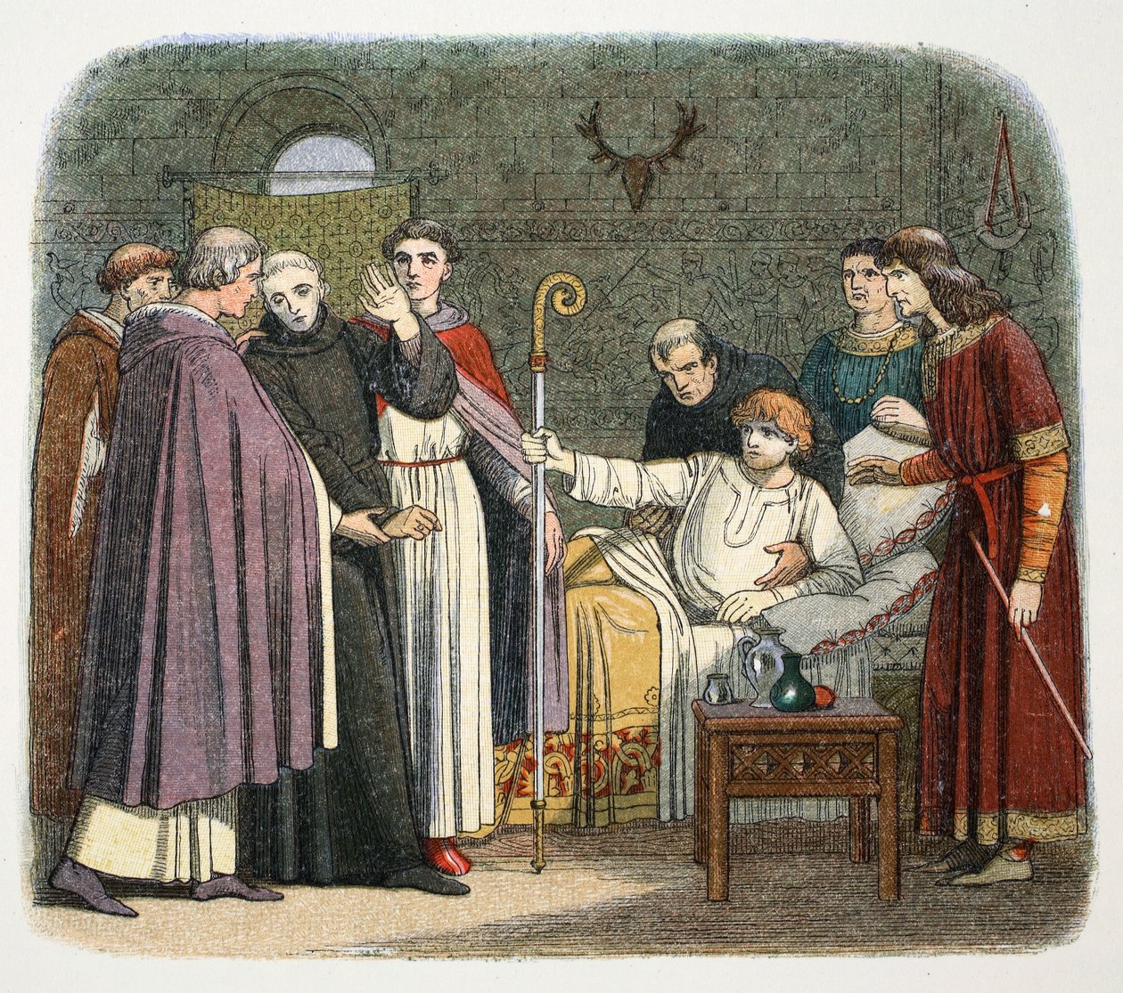 Anselme nommé archevêque de Canterbury par Guillaume II, 1093 - James William Edmund Doyle