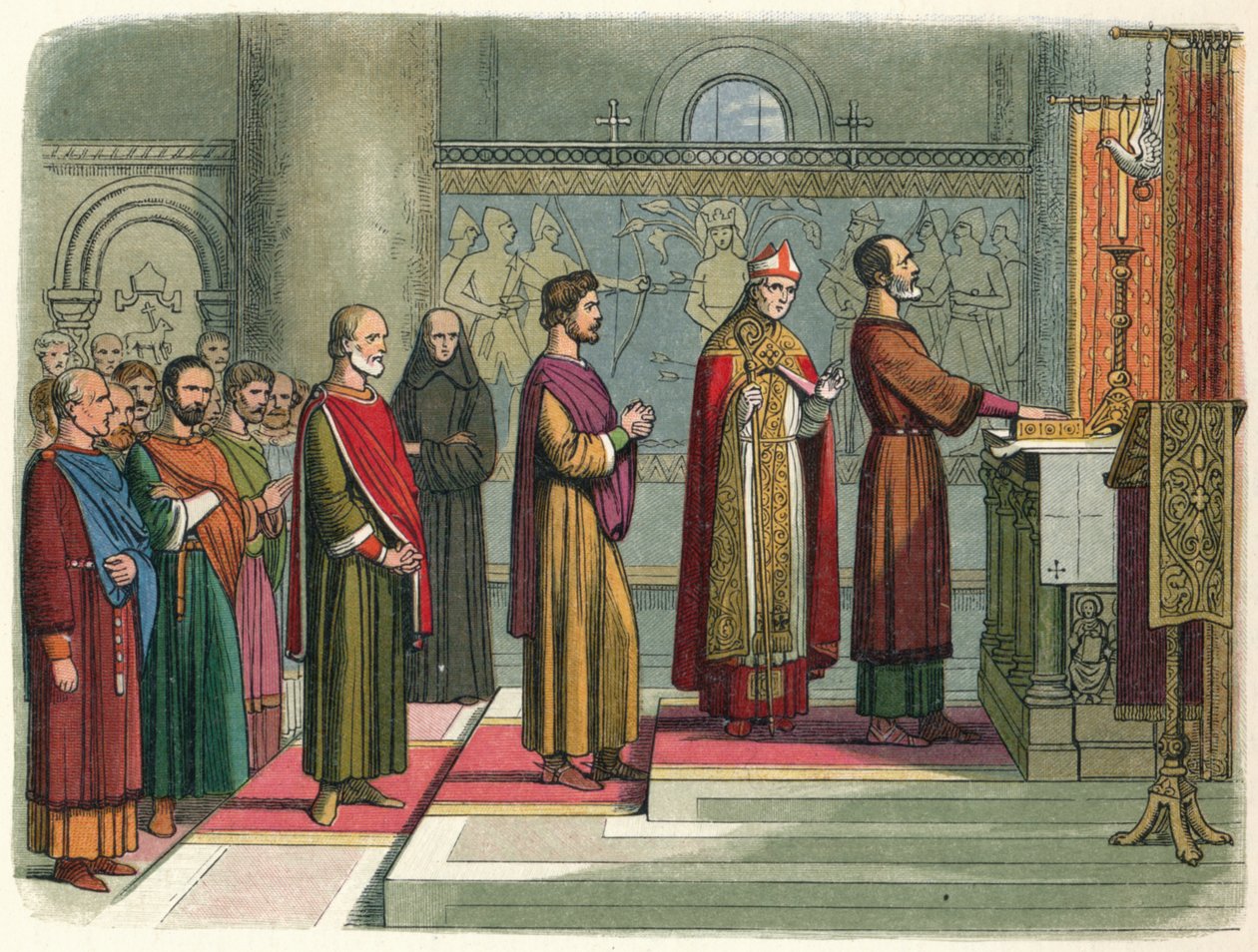 Les barons jurent de réaliser leurs libertés, 1214, 1864 - James William Edmund Doyle