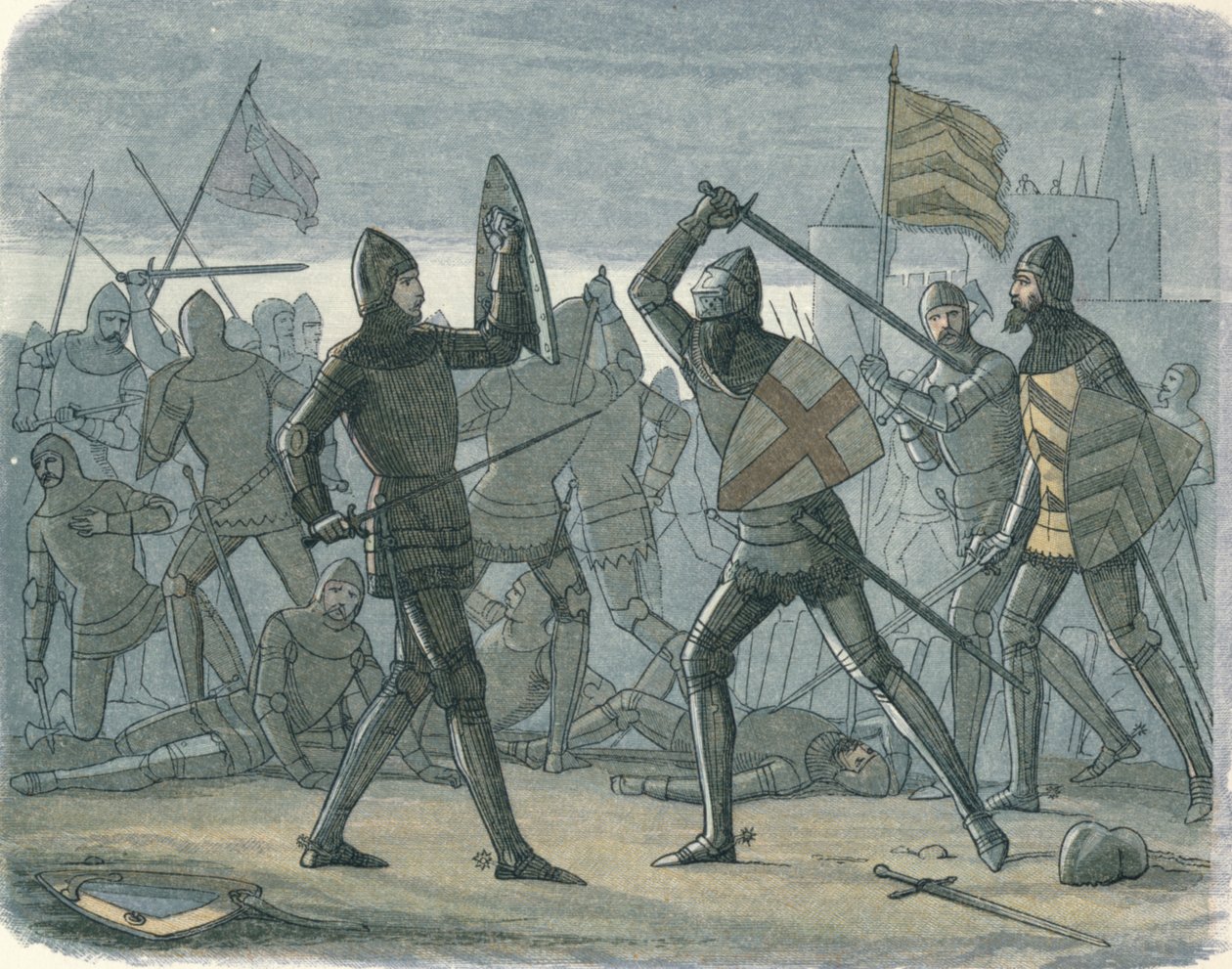 Le soulagement de Calais, 1864 - James William Edmund Doyle