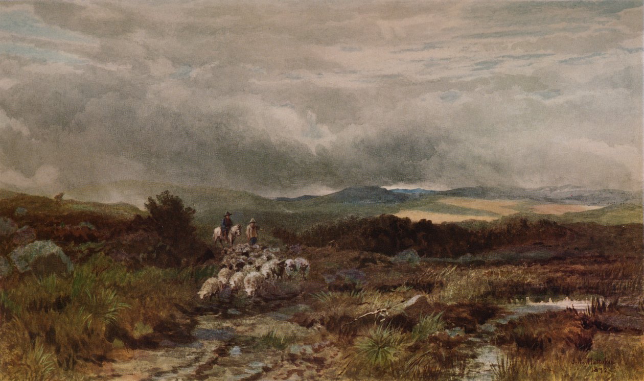 Route de montagne, Capel Curig, nord du Pays de Galles - James William Whitaker