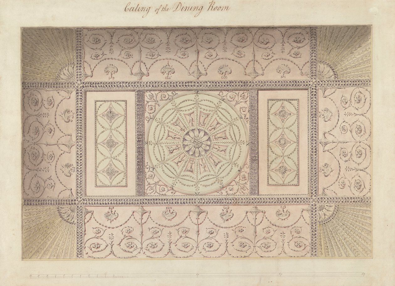 Conception pour un plafond - James Wyatt