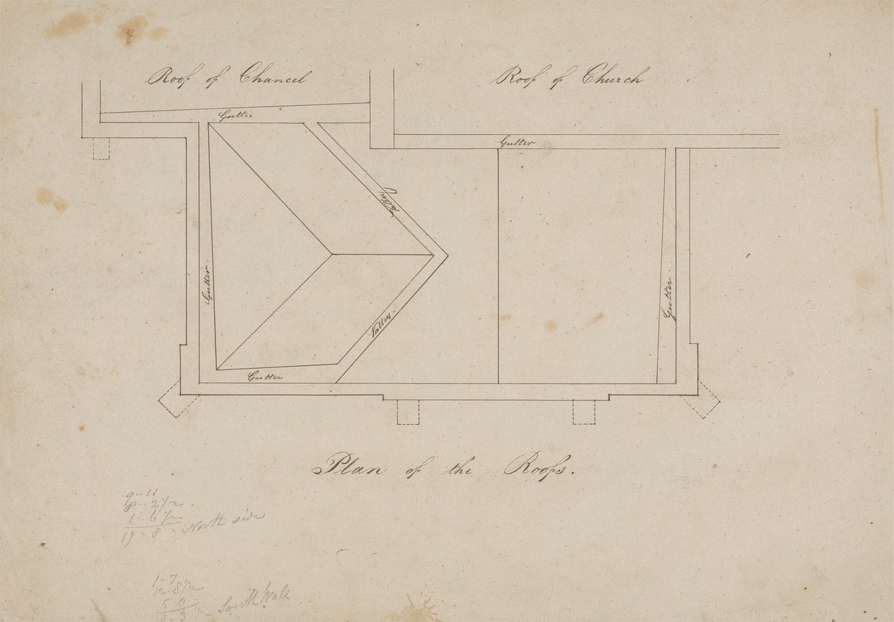 [Un de] cinq dessins pour une église - James Wyatt