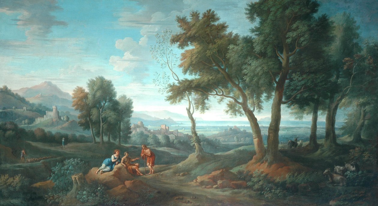 Paysage classique, Orizante - Jan Frans van Bloemen