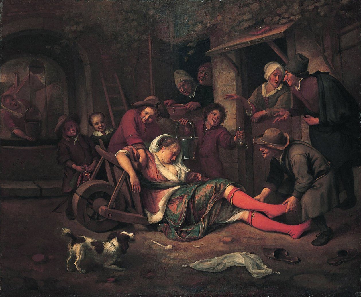 Le vin est un moqueur - Jan Havickszoon Steen