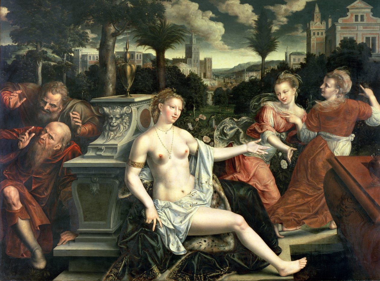 Suzanne et les vieillards, 1567 - Jan Massys or Metsys