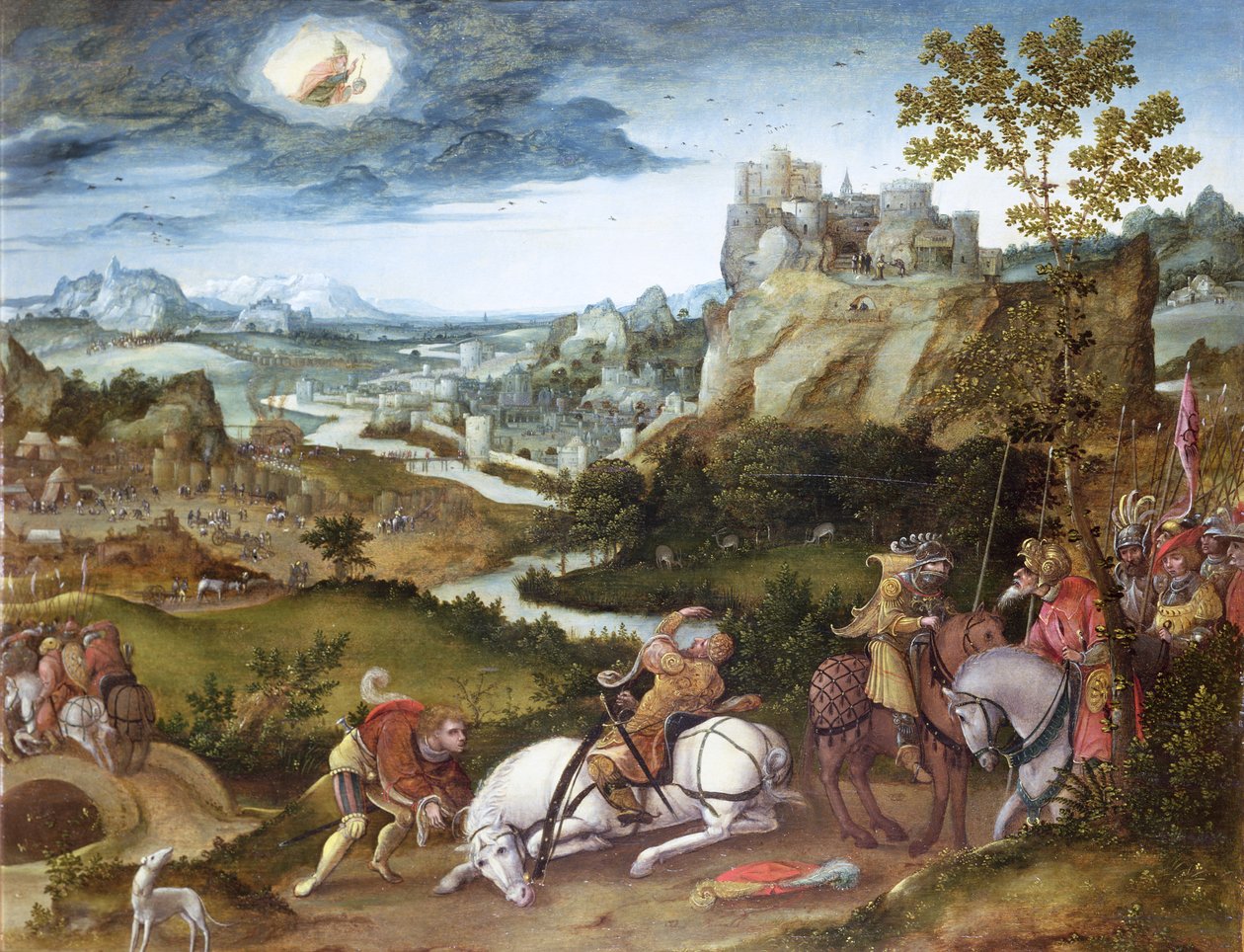 La Conversion de Saint Paul - Jan Mostaert
