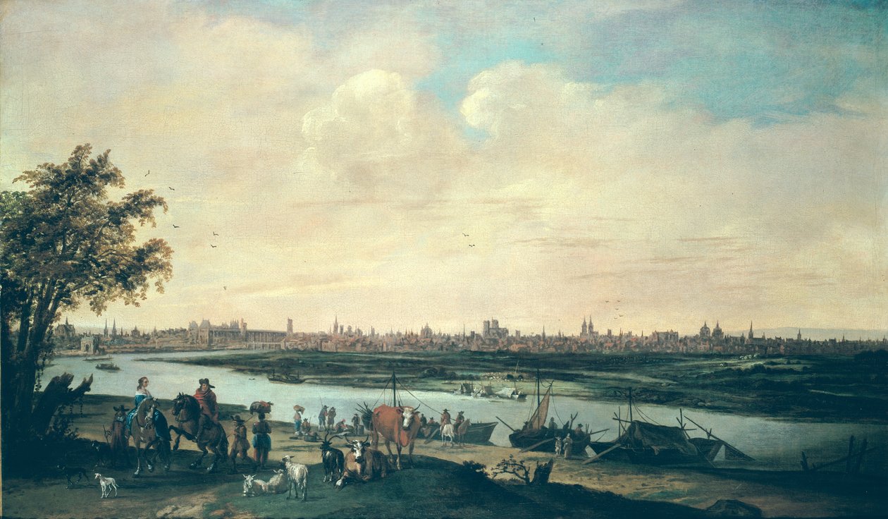 Vue de Paris - Jan Siberechts