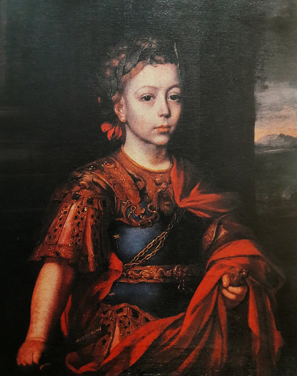 Portrait de Jakub Ludwik Sobieski en tenue romaine - Jan Tricius