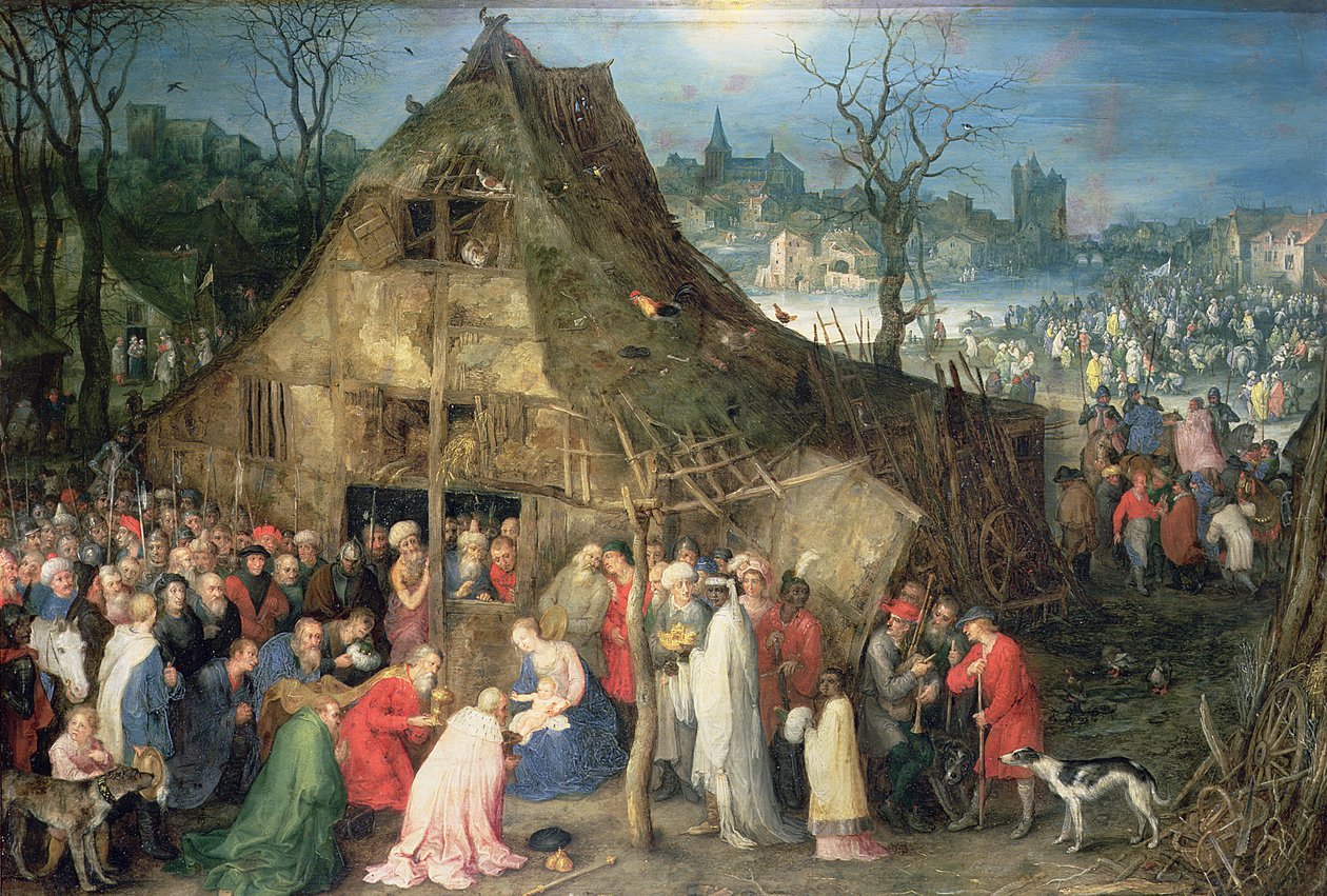 Adoration des Mages, 1598 - Jan the Elder Brueghel