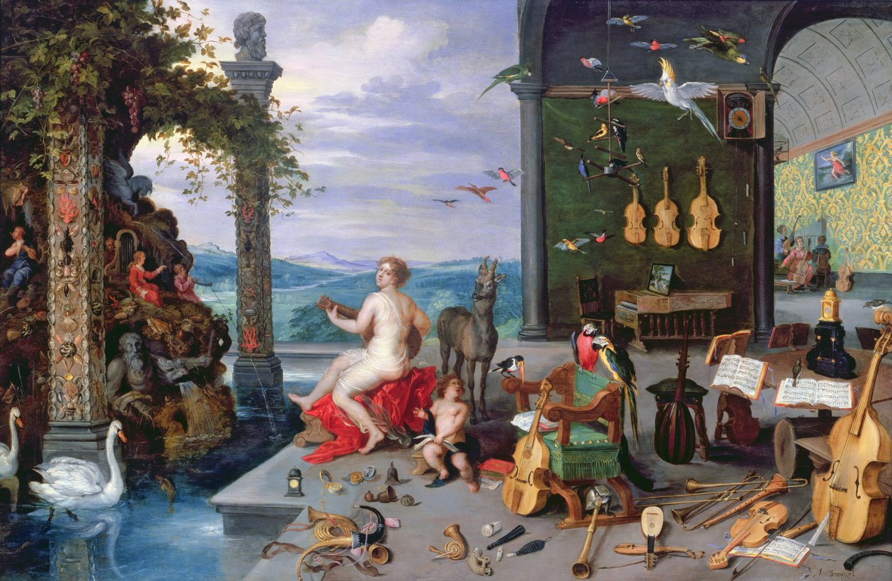 Allégorie de la Musique - Jan the Elder Brueghel