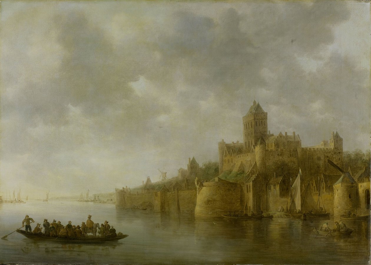 Het Valkhof à Nimègue - Jan Josephsz van Goyen