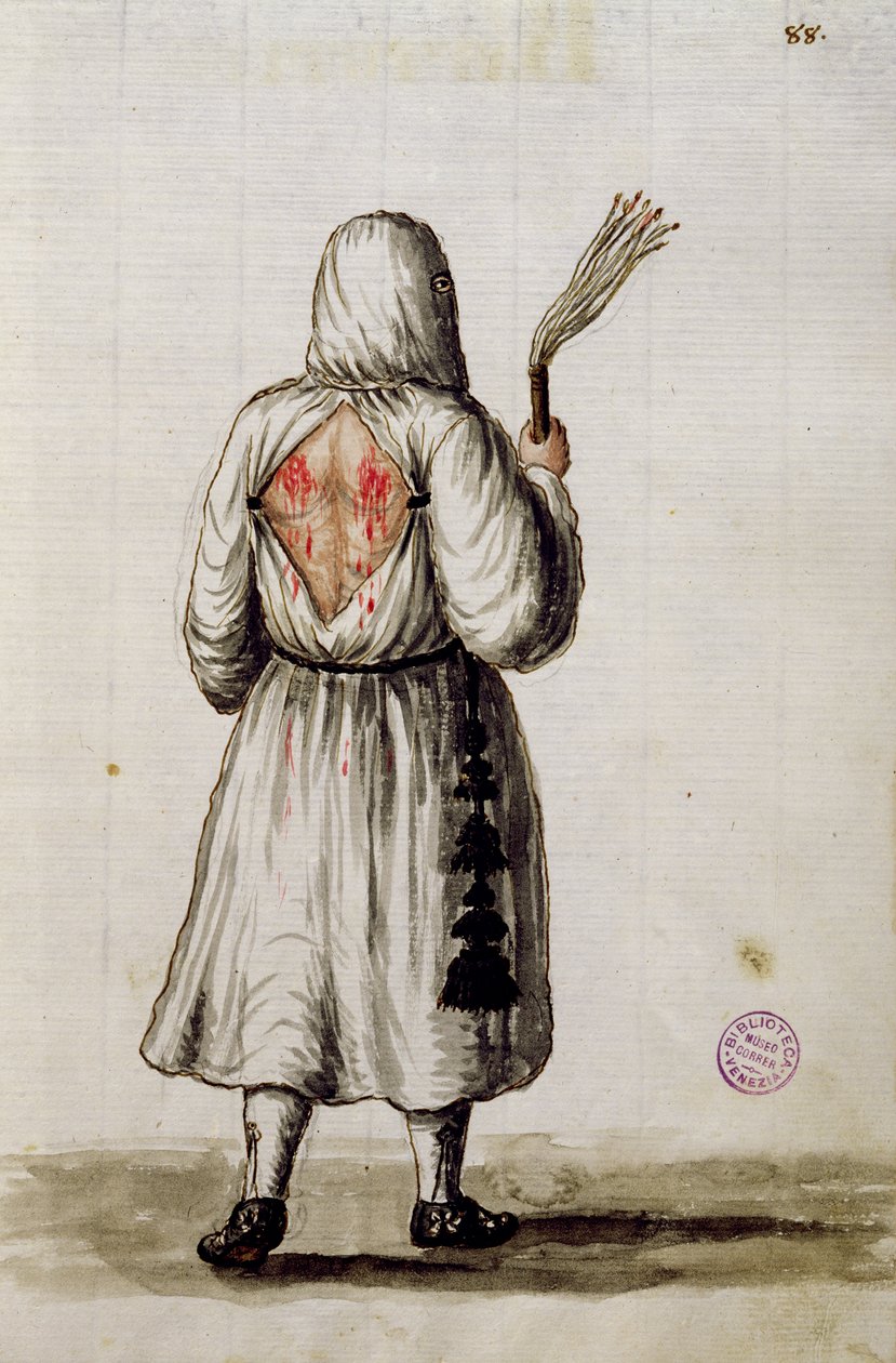 Un flagellant - Jan van Grevenbroeck