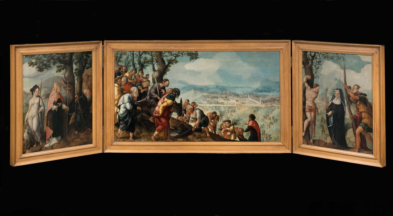 Triptyque avec L